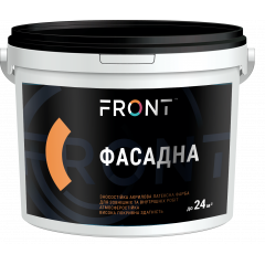 FRONT Фарба в/емульсійна фасадна 3 кг