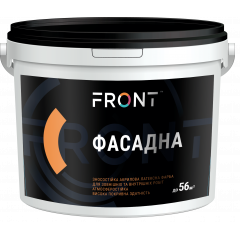 FRONT Фарба в/емульсійна фасадна 7 кг