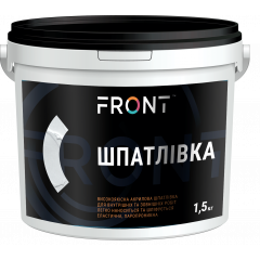 FRONT Шпатлівка Акрилова готова 1.5кг