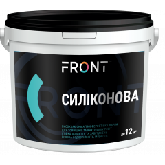 FRONT Фарба Силіконова біла матова 1.5кг