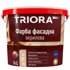 TRIORA Фарба фасадна акрилова 14 кг