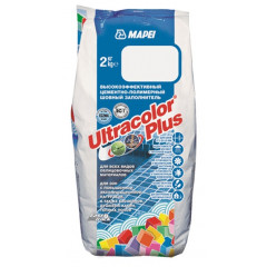 MAPEI Заповнювач швів Сріблясто-сірий Ultracolor Plus №111 2кг Будмен