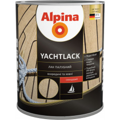 ALPINA Лак палубний YACHTLACK глянцевий 0.75л