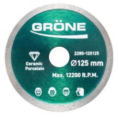 GRONE Диск алмазний Turbo Astra 125x22.2мм