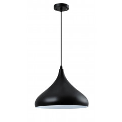 LUMANO Світильник LUCE стельовий дизайн. BLACK 60W E27 IP20