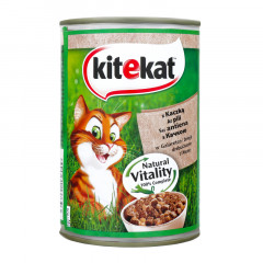 KITEKAT Корм для котів з Качкою в желе 400г